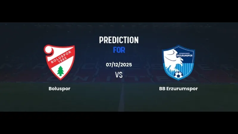 Cầu thủ của Boluspor cố gắng ngăn chặn cầu thủ của Erzurumspor trong trận đấu sôi động.